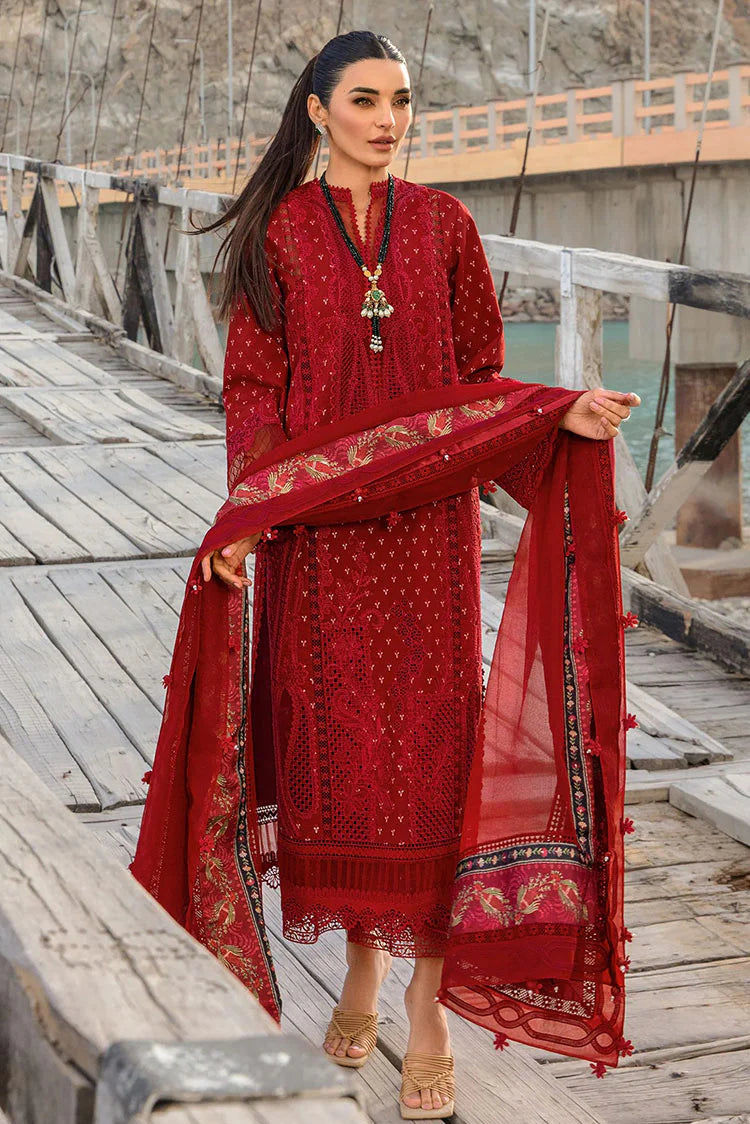 Crimson Luxury Lawn | 3PC
