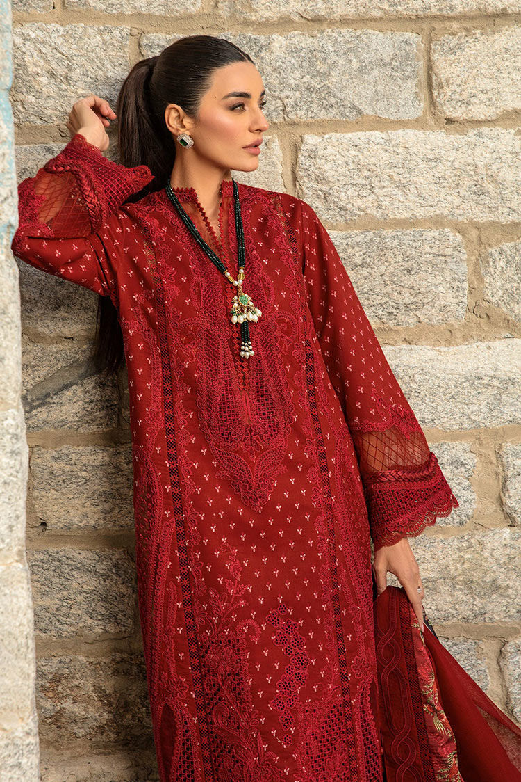 Crimson Luxury Lawn | 3PC