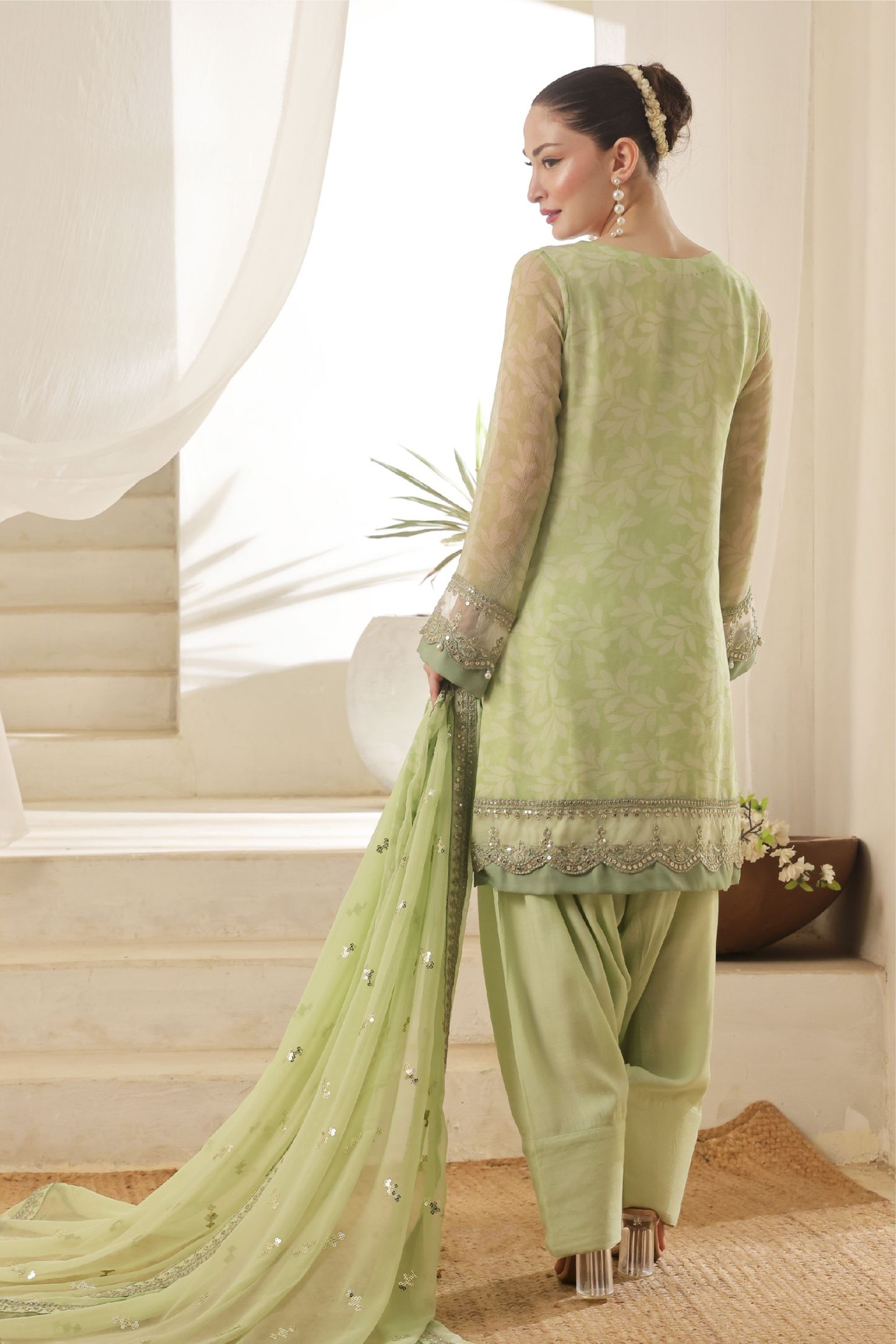 Fatima Bano | Dressline | Tesbeena | Chiffon-3PC