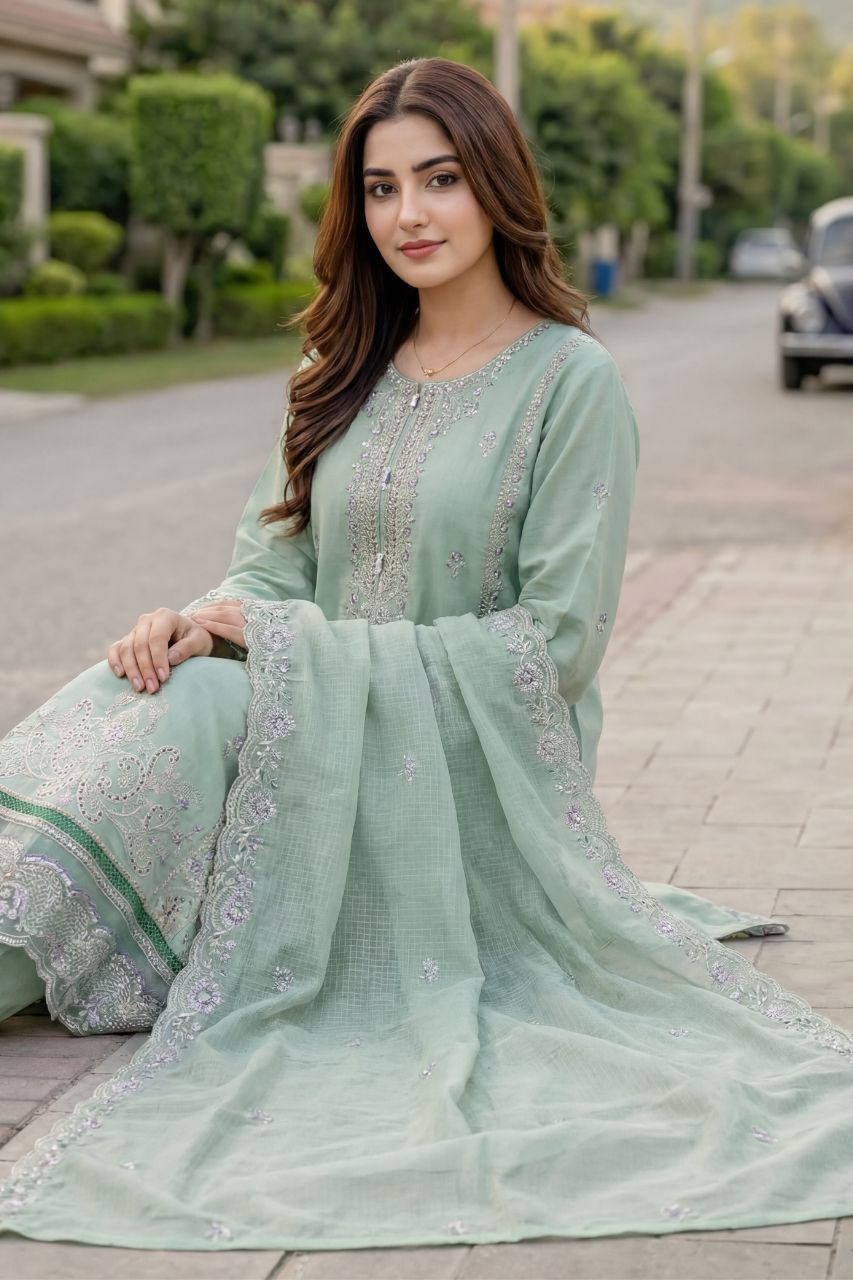 Zaib-o-Zeenat By Wada | Dresslien | Lawn