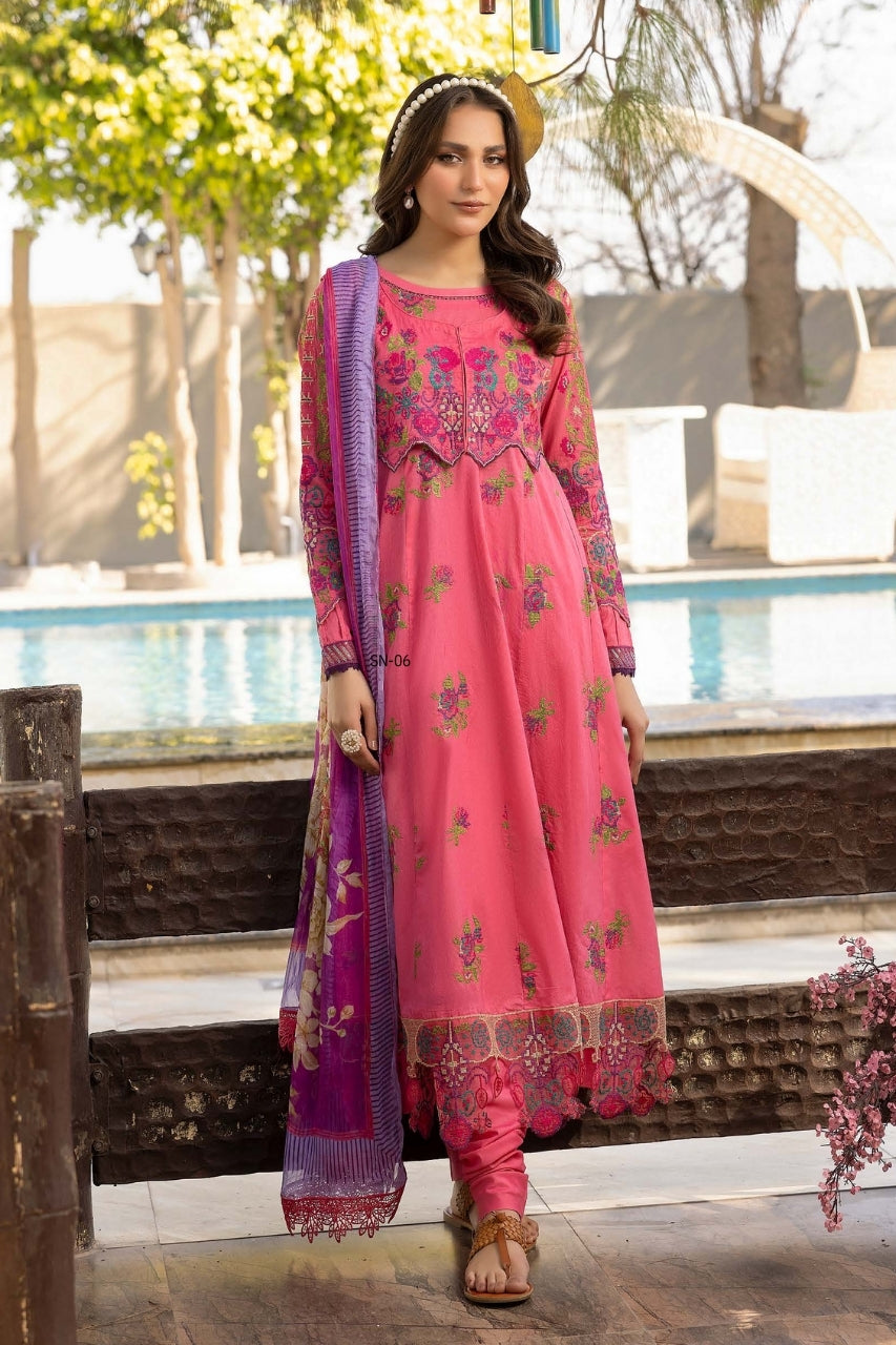 Nuri | Safa Noor Luxury Lawn | 3PC