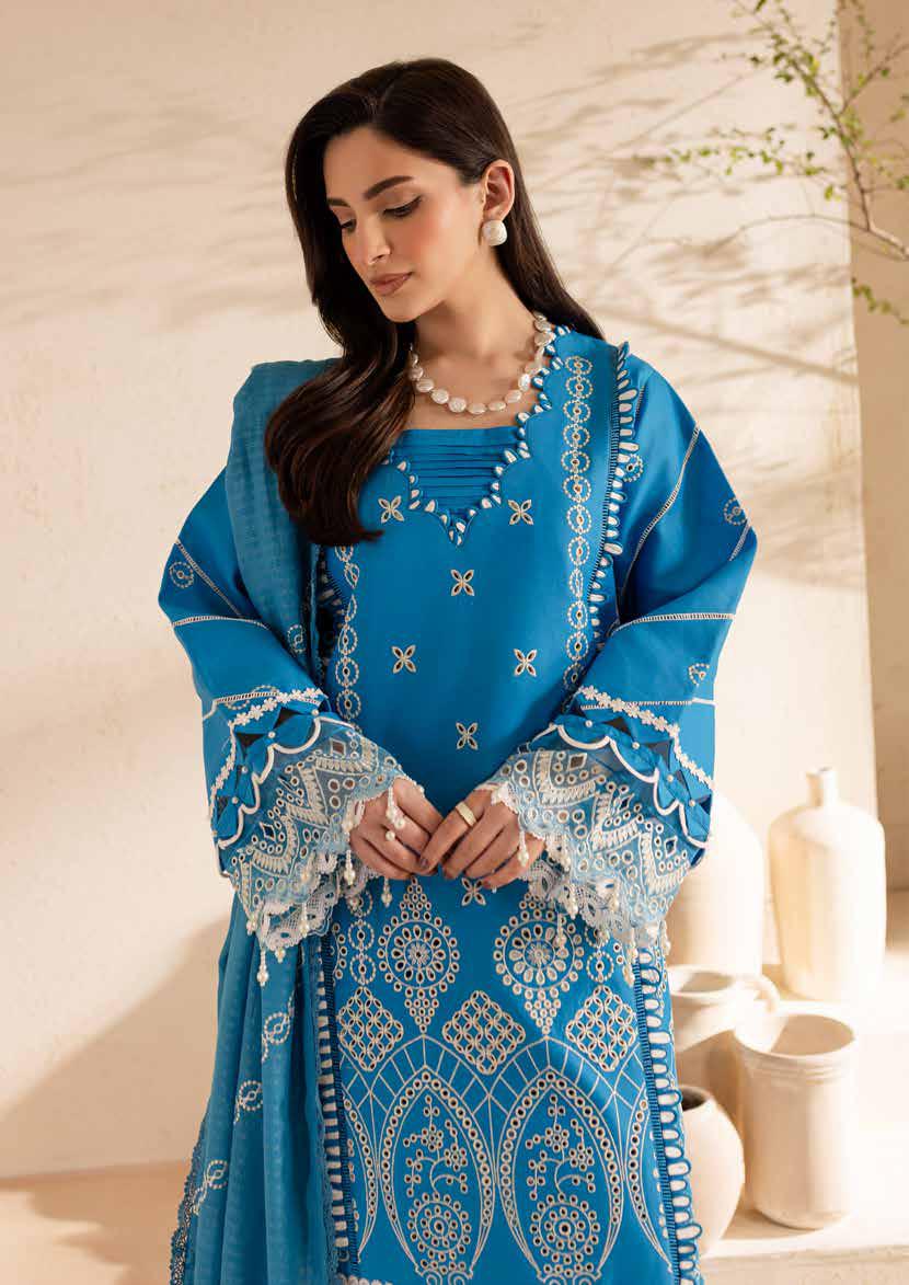 The Summer Garden | Parishay Luxury Lawn | 3 PC