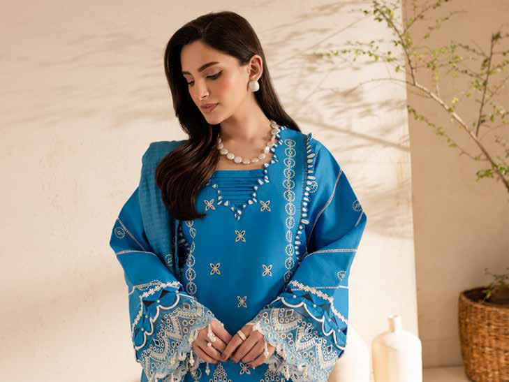 The Summer Garden | Parishay Luxury Lawn | 3 PC