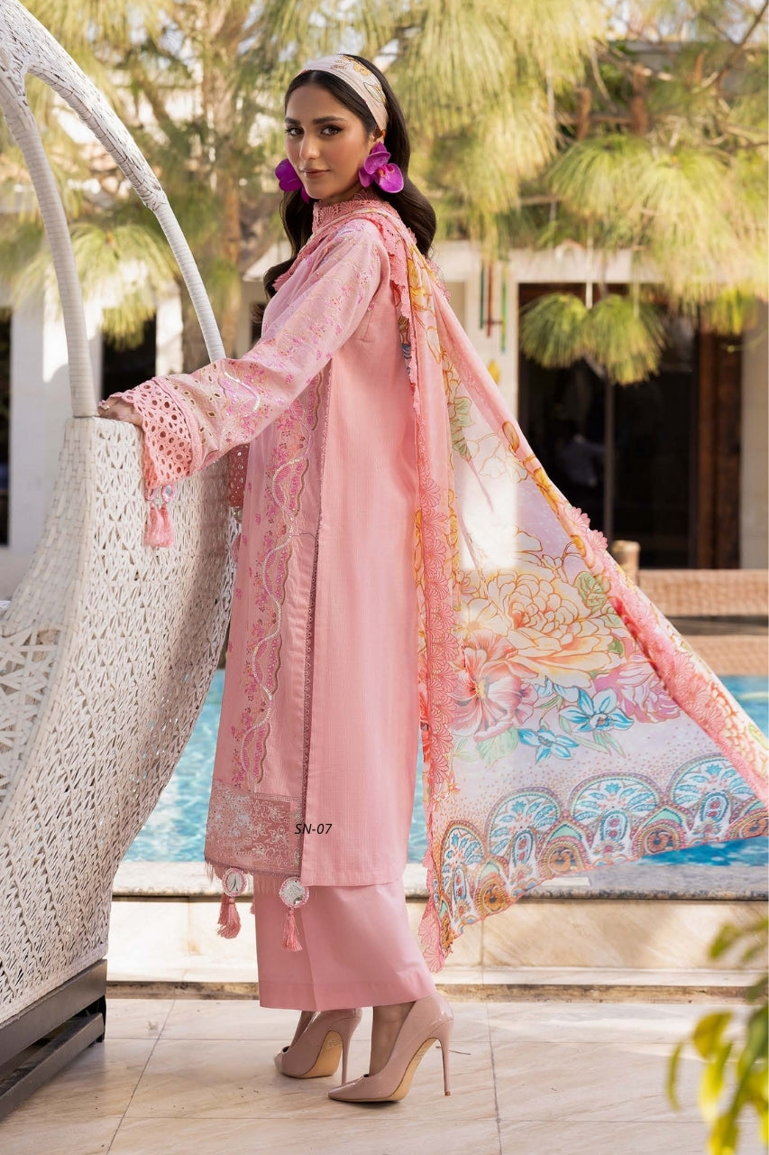 Nuri | Safa Noor Luxury Lawn | 3PC