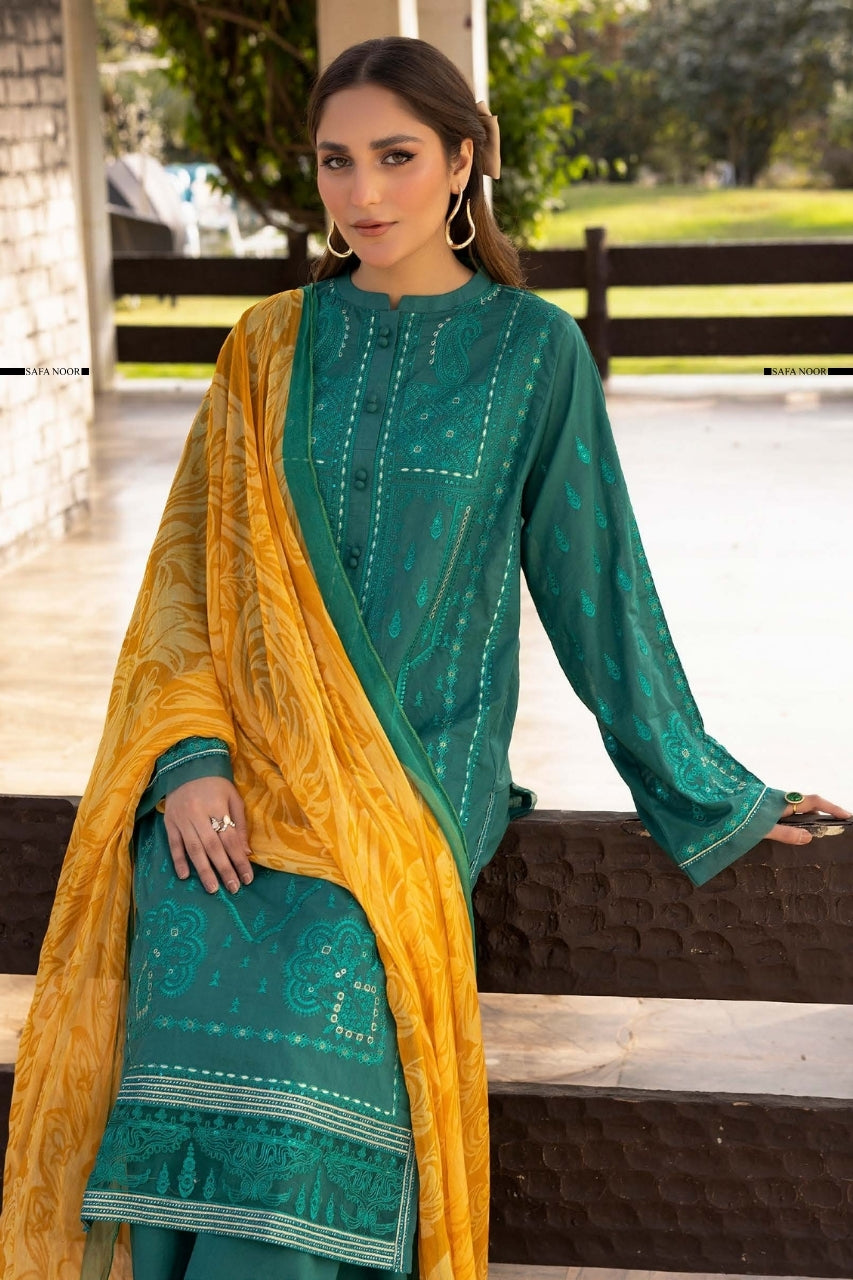 Nuri | Safa Noor Luxury Lawn | 3PC