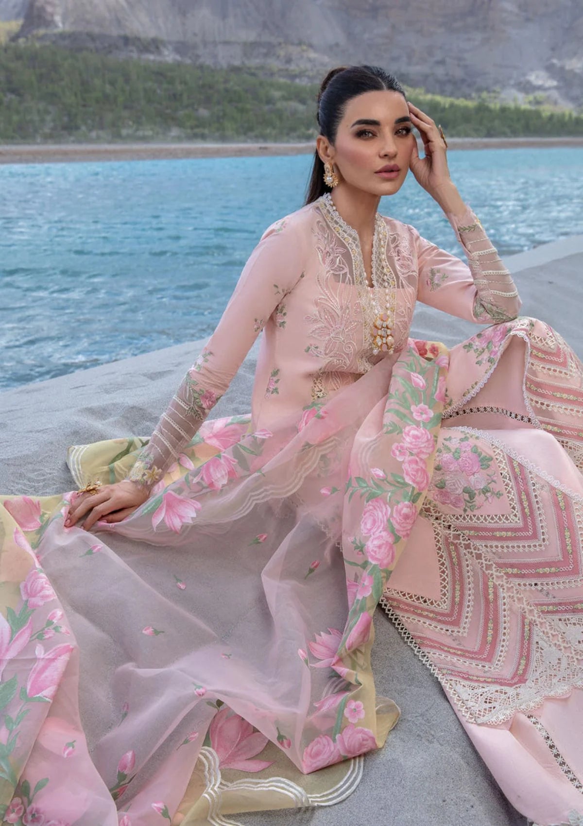 Crimson Luxury Lawn | 3PC