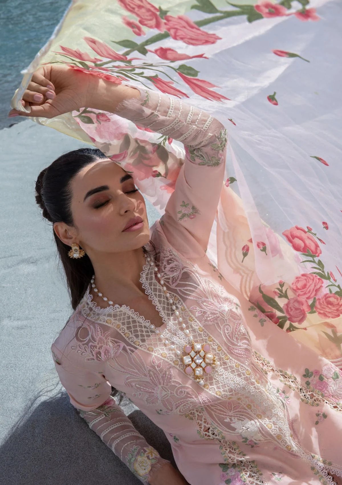 Crimson Luxury Lawn | 3PC