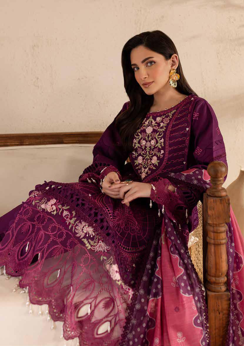The Summer Garden | Parishay Luxury Lawn | 3 PC