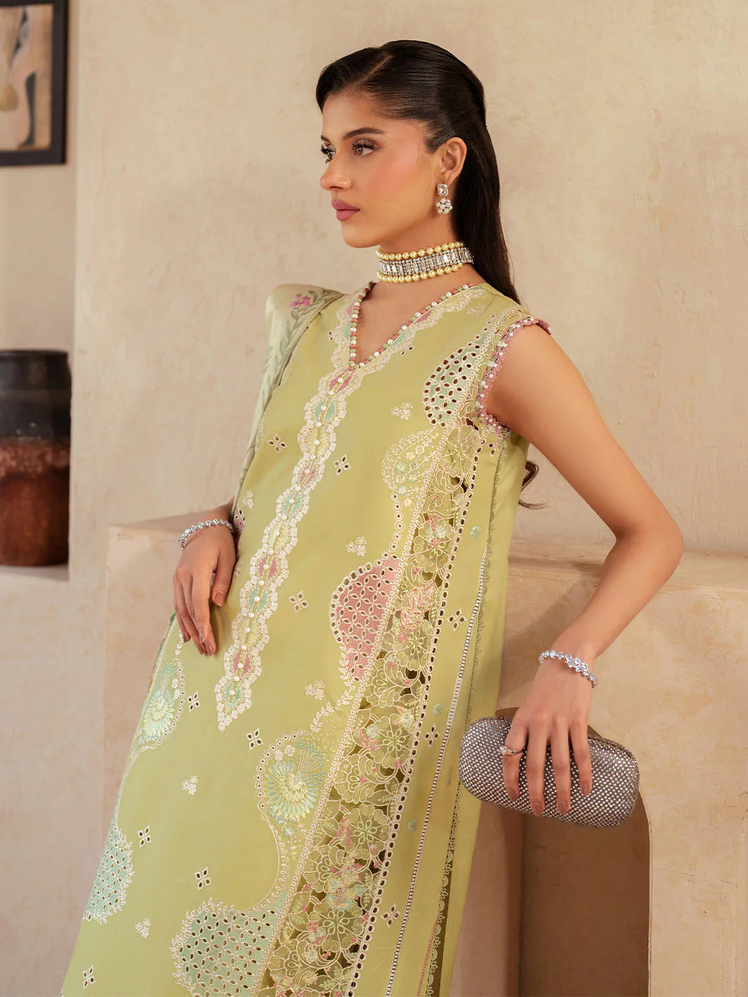 Mehroz | Bin ilyas Luxury Lawn | 3PC