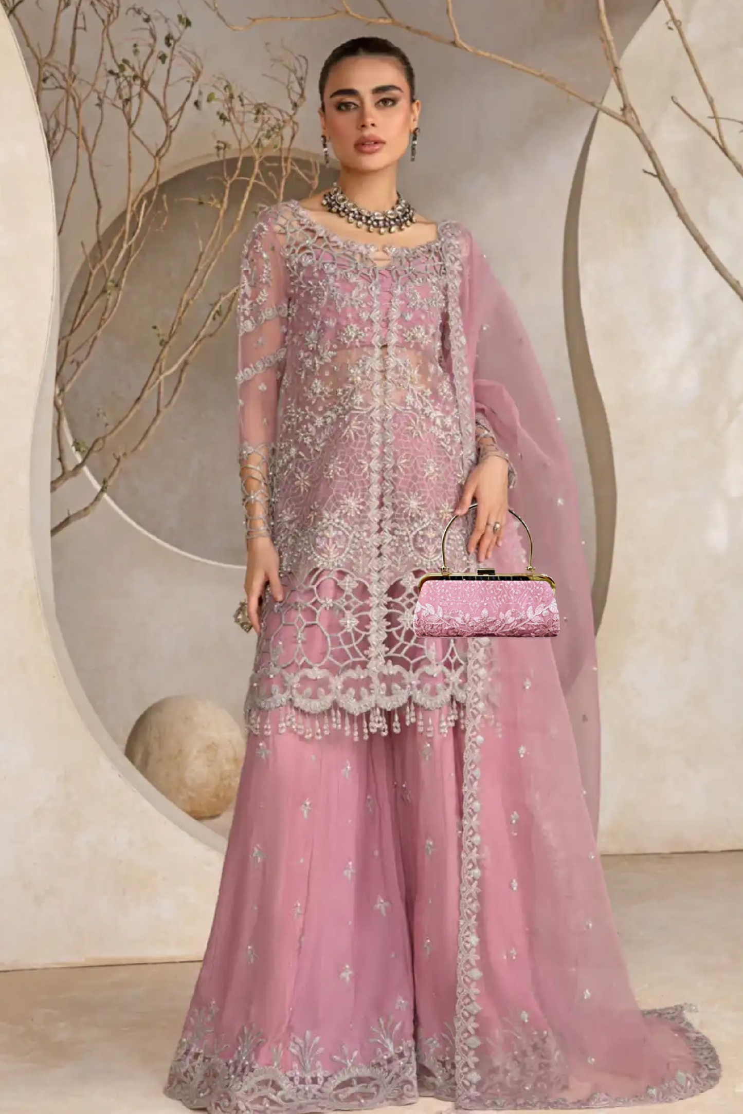 Sania | Dressline | Noor Jahan | Organza-3PC