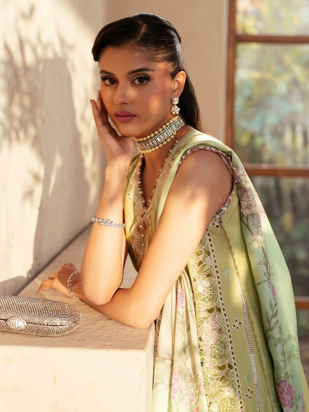 Mehroz | Bin ilyas Luxury Lawn | 3PC