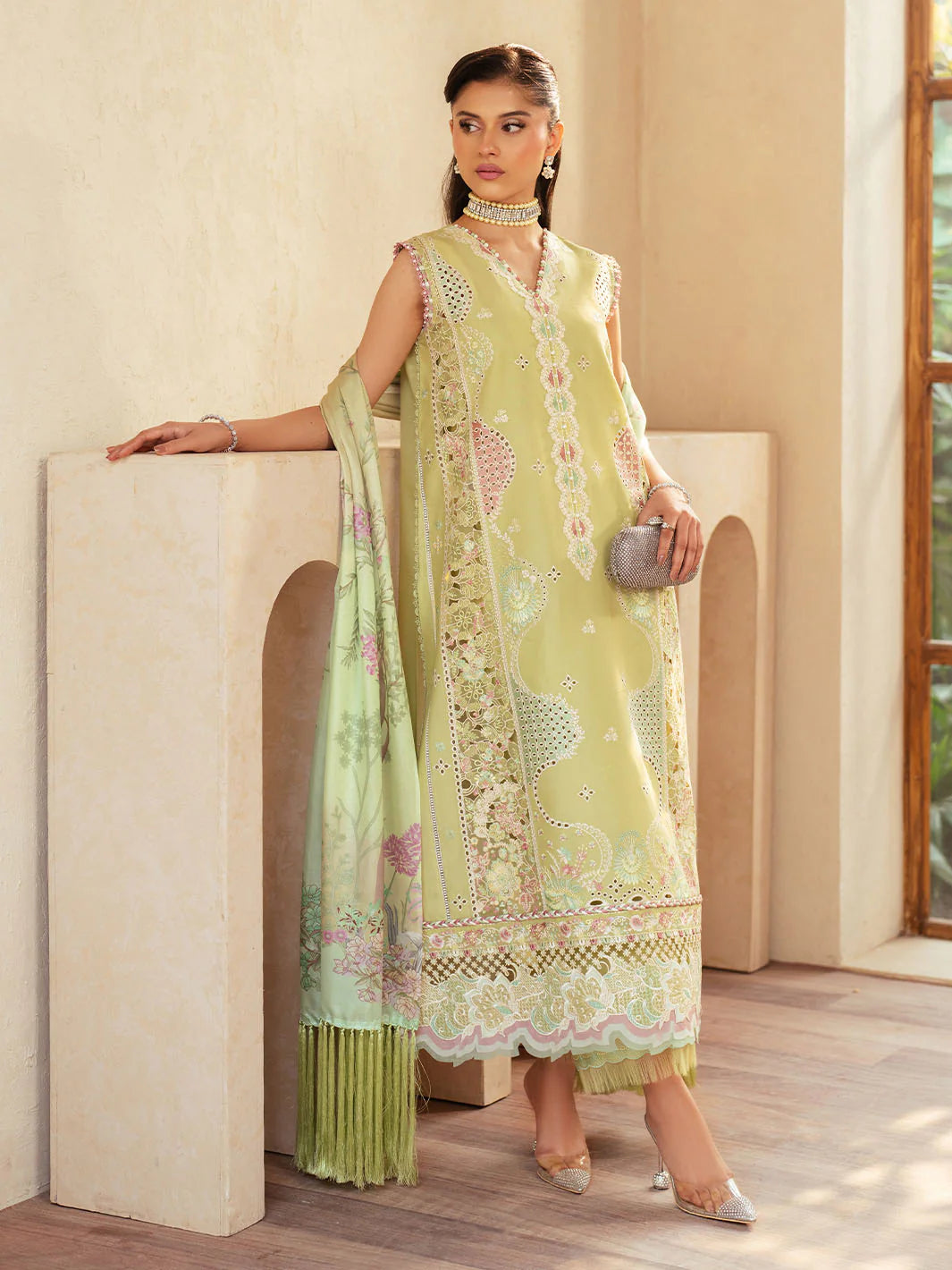 Mehroz | Bin ilyas Luxury Lawn | 3PC