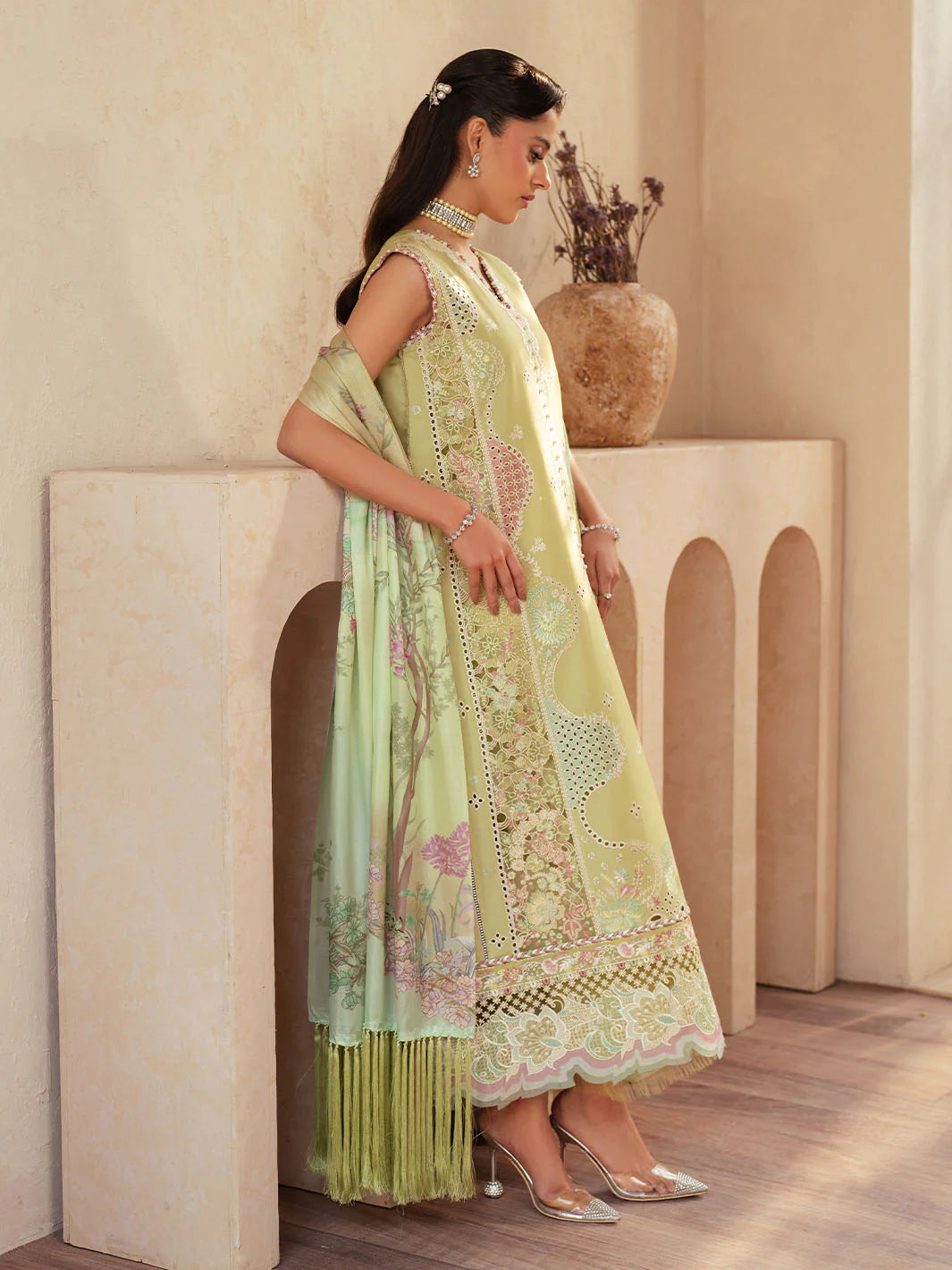 Mehroz | Bin ilyas Luxury Lawn | 3PC