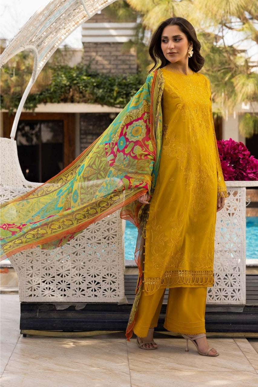 Nuri | Safa Noor Luxury Lawn | 3PC