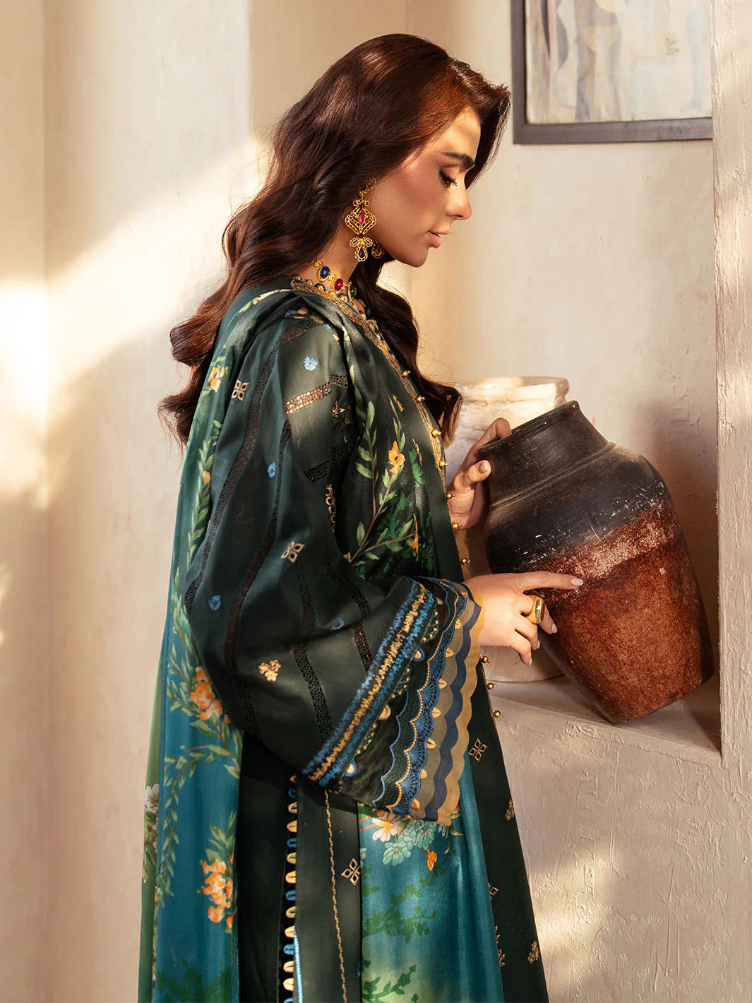 Mehroz | Bin ilyas Luxury Lawn | 3PC
