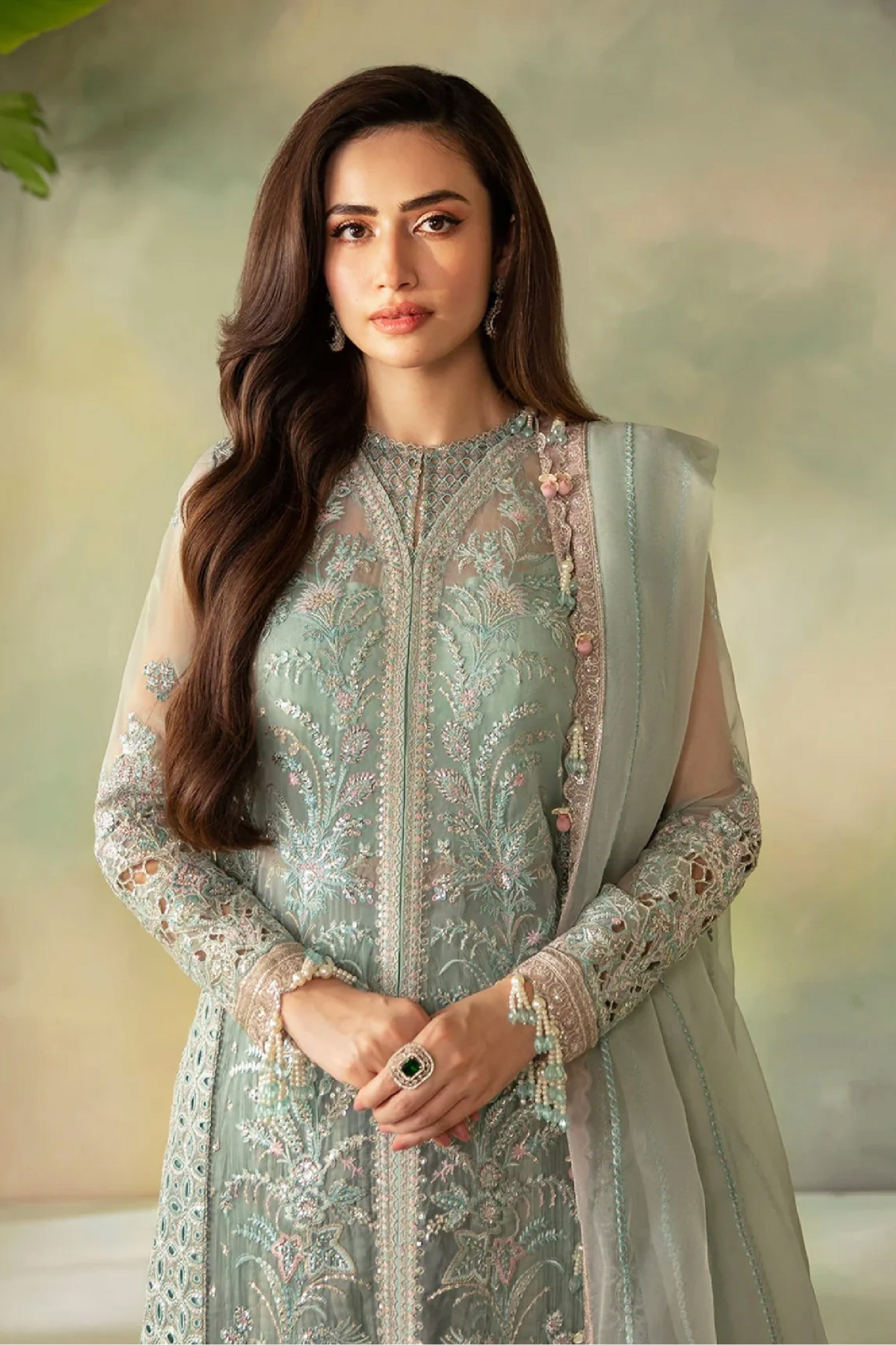 Sania | Dressline | Firdous | Organza-3PC