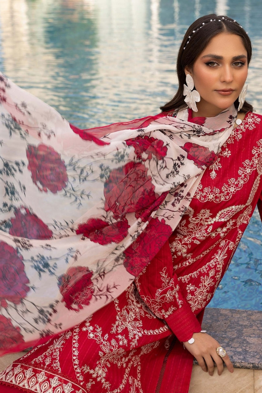 Nuri | Safa Noor Luxury Lawn | 3PC