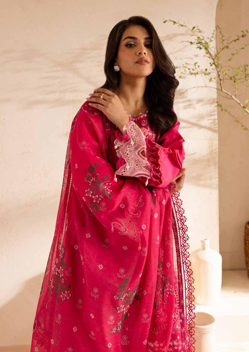 The Summer Garden | Parishay Luxury Lawn | 3 PC