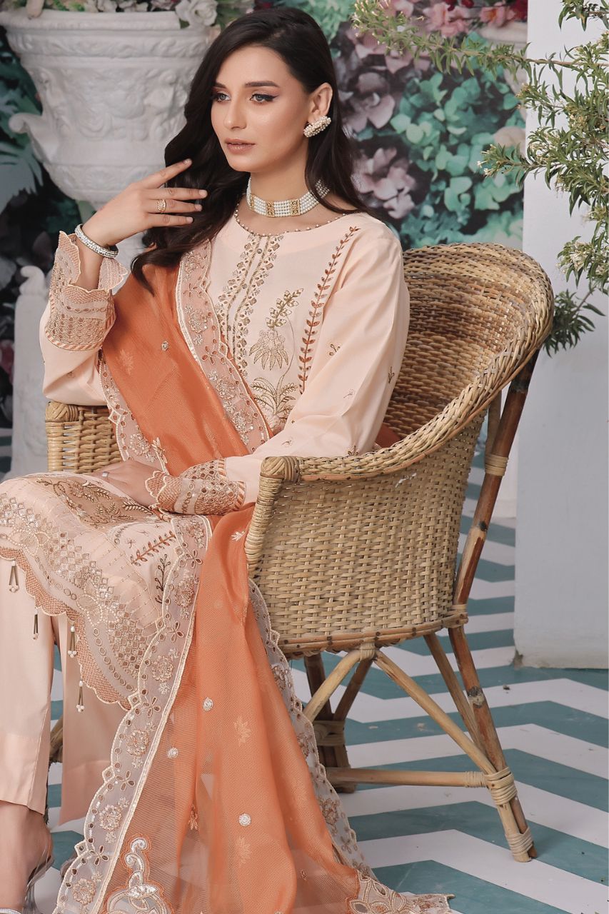 Cherie | Dressline Luxury Lawn | 3PC