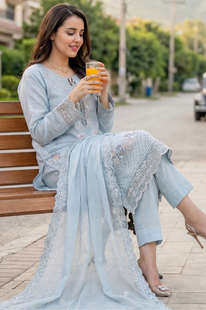 Zaib-o-Zeenat By Wada | Dresslien | Lawn