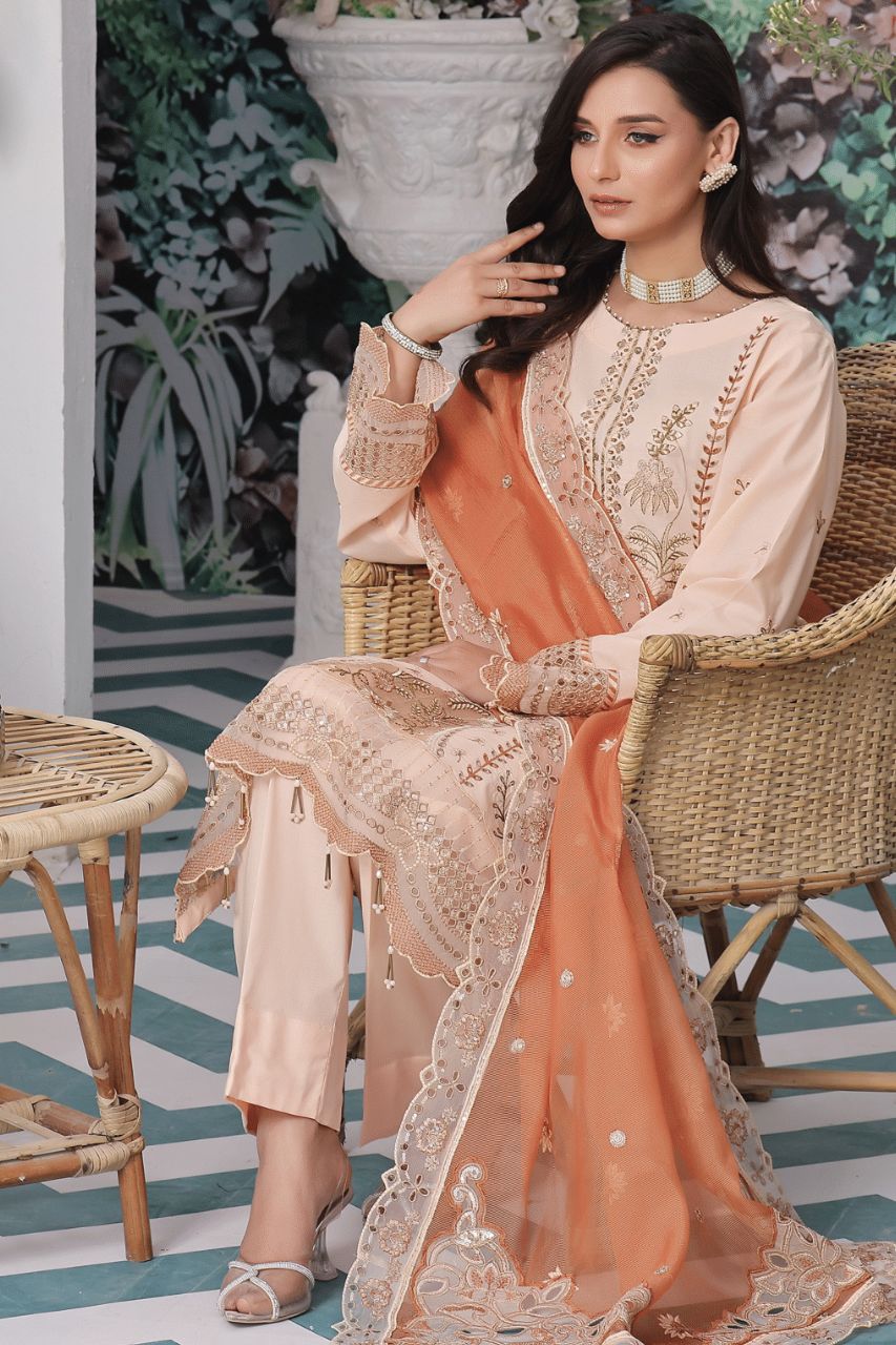 Cherie | Dressline Luxury Lawn | 3PC