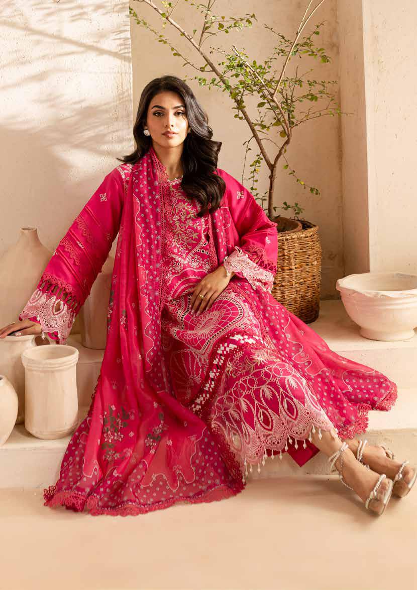 The Summer Garden | Parishay Luxury Lawn | 3 PC
