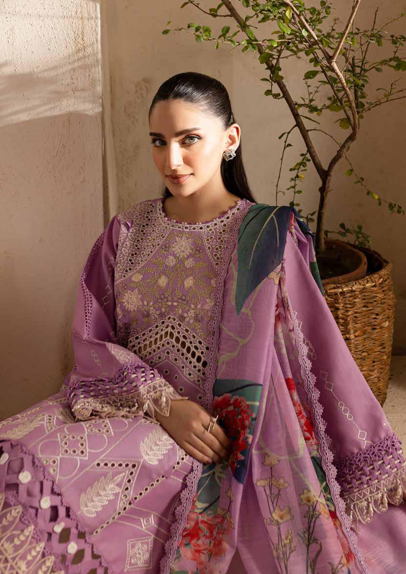 The Summer Garden | Parishay Luxury Lawn | 3 PC