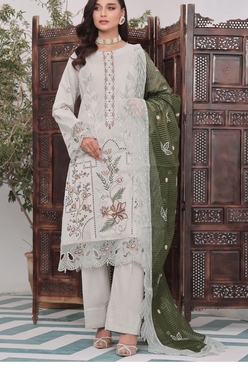 Cherie | Dressline Luxury Lawn | 3PC