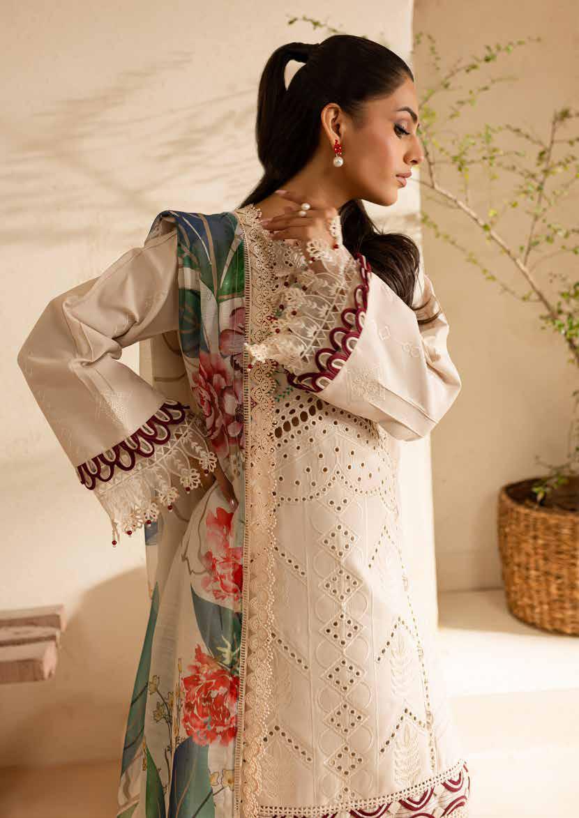 The Summer Garden | Parishay Luxury Lawn | 3 PC