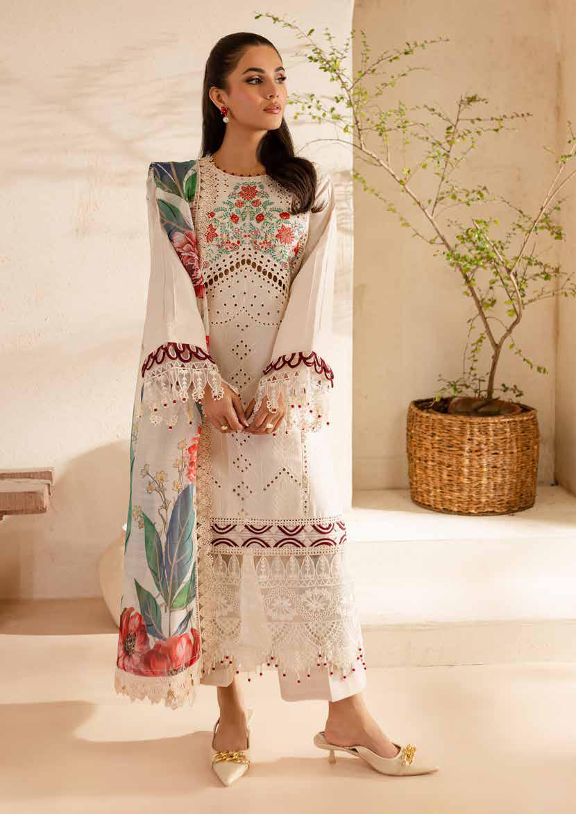 The Summer Garden | Parishay Luxury Lawn | 3 PC