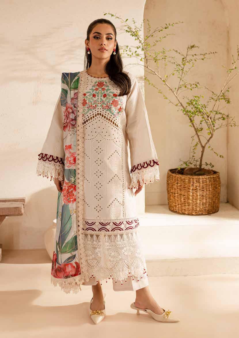 The Summer Garden | Parishay Luxury Lawn | 3 PC