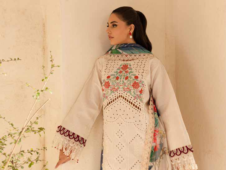 The Summer Garden | Parishay Luxury Lawn | 3 PC