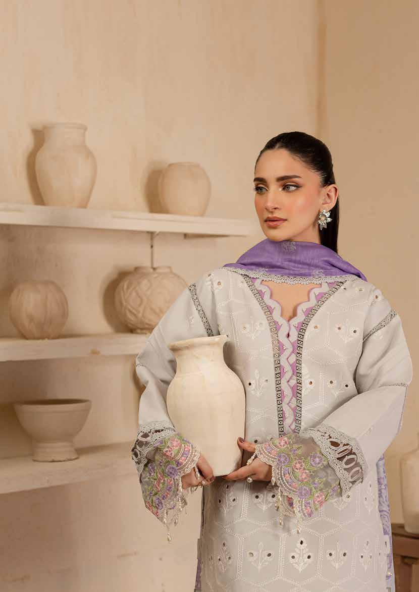 The Summer Garden | Parishay Luxury Lawn | 3 PC