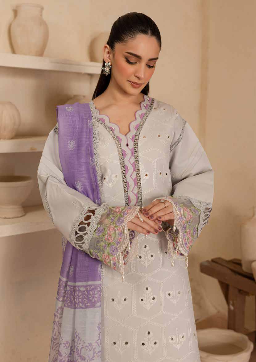 The Summer Garden | Parishay Luxury Lawn | 3 PC