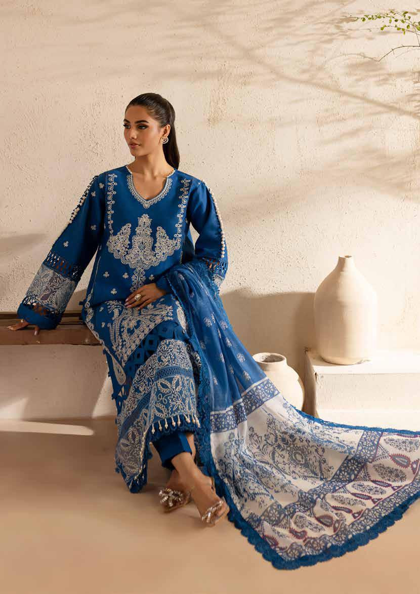 The Summer Garden | Parishay Luxury Lawn | 3 PC