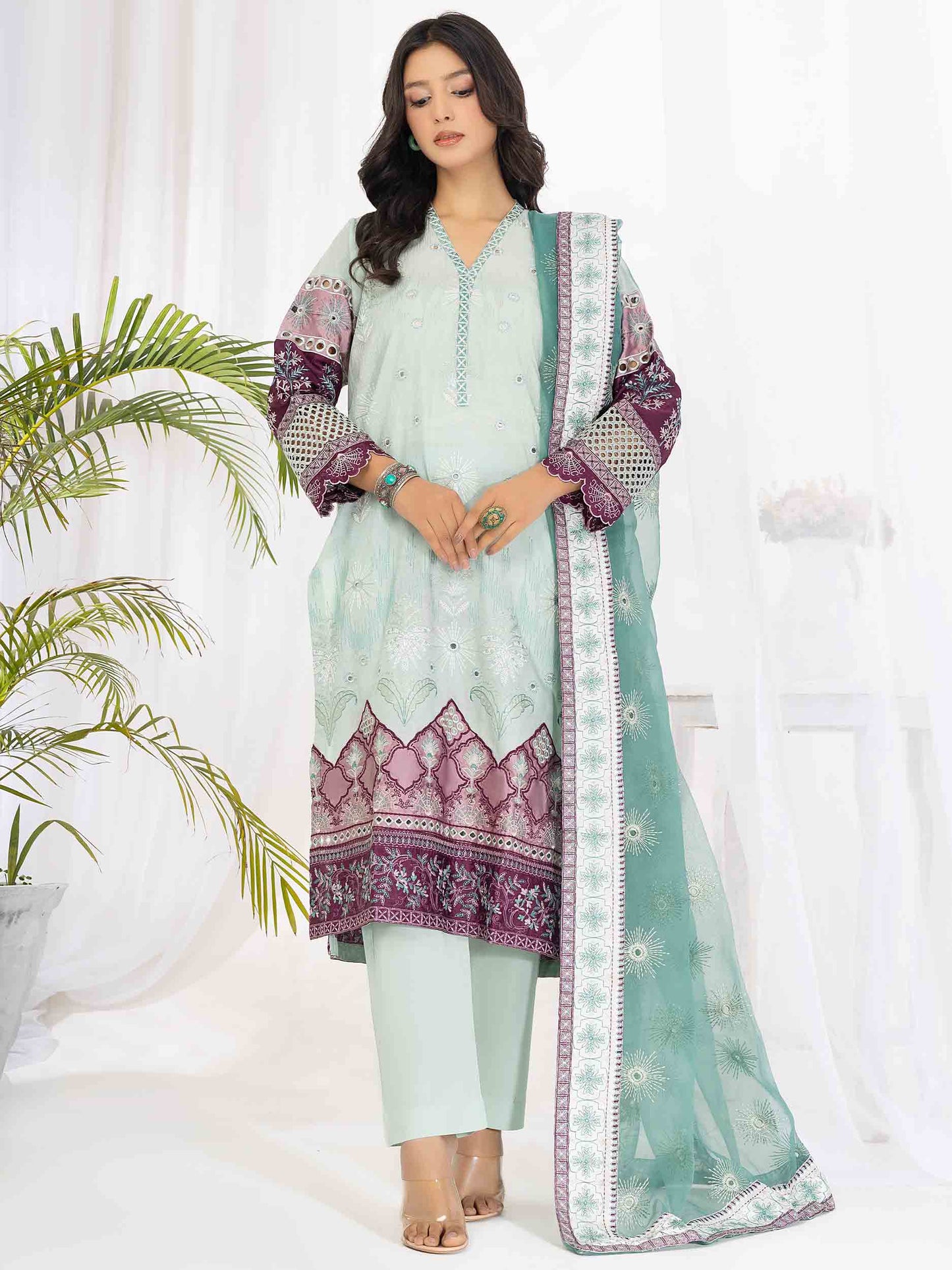 Rabazka Luxury Lawn | 3PC