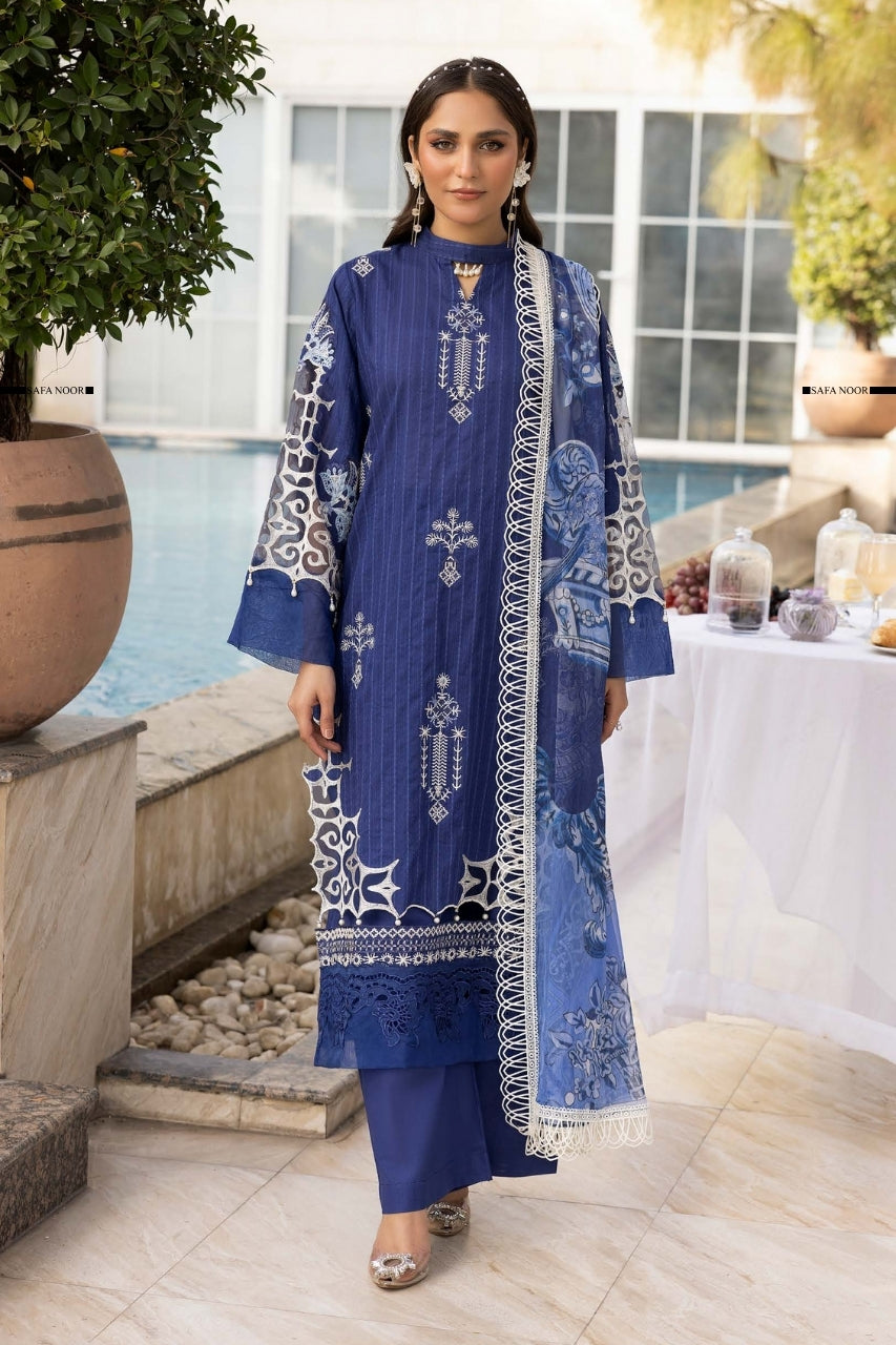 Nuri | Safa Noor Luxury Lawn | 3PC