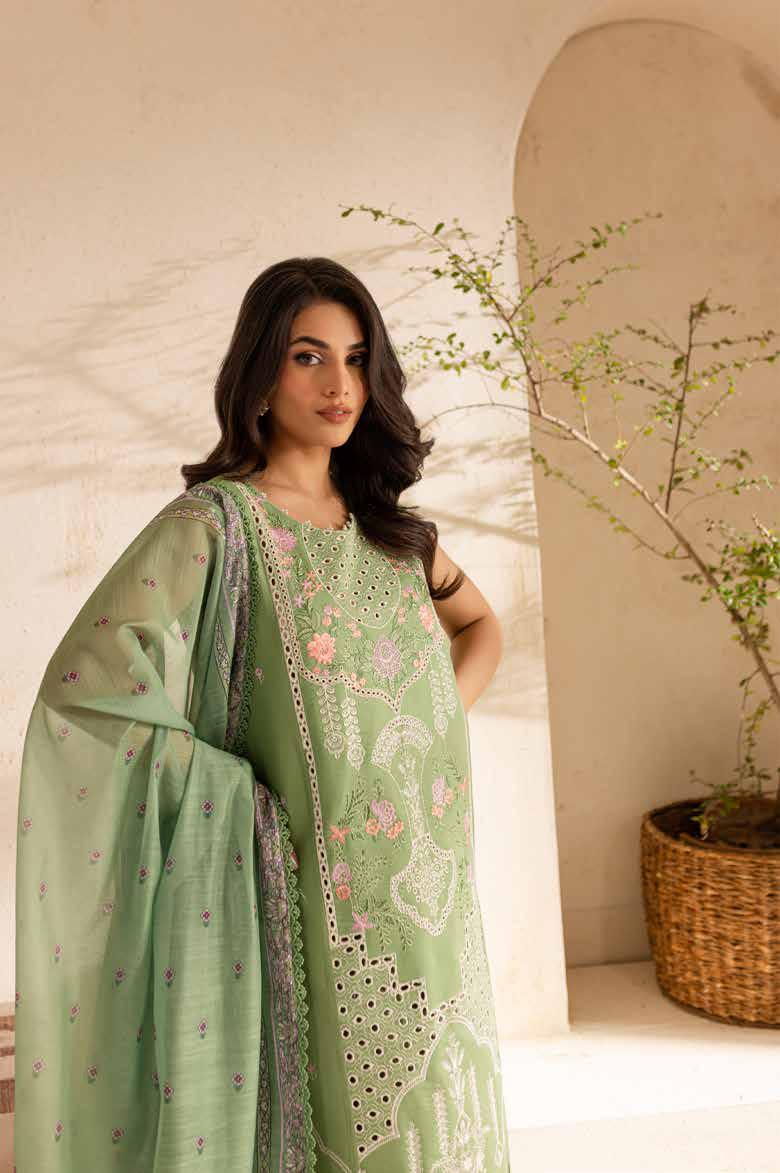 The Summer Garden | Parishay Luxury Lawn | 3 PC