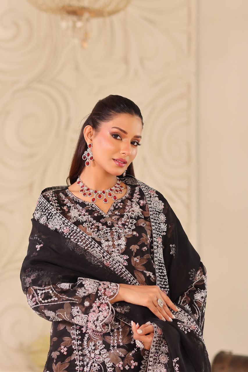 Mushkk By Dr.Haris Luxury Organza