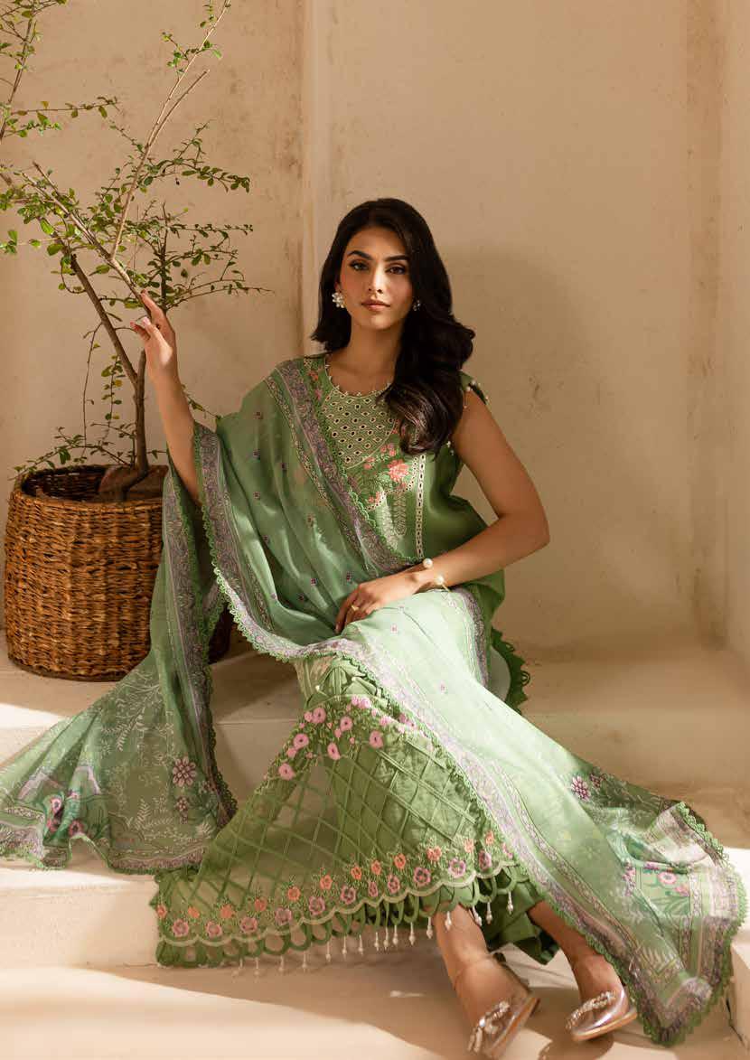 The Summer Garden | Parishay Luxury Lawn | 3 PC