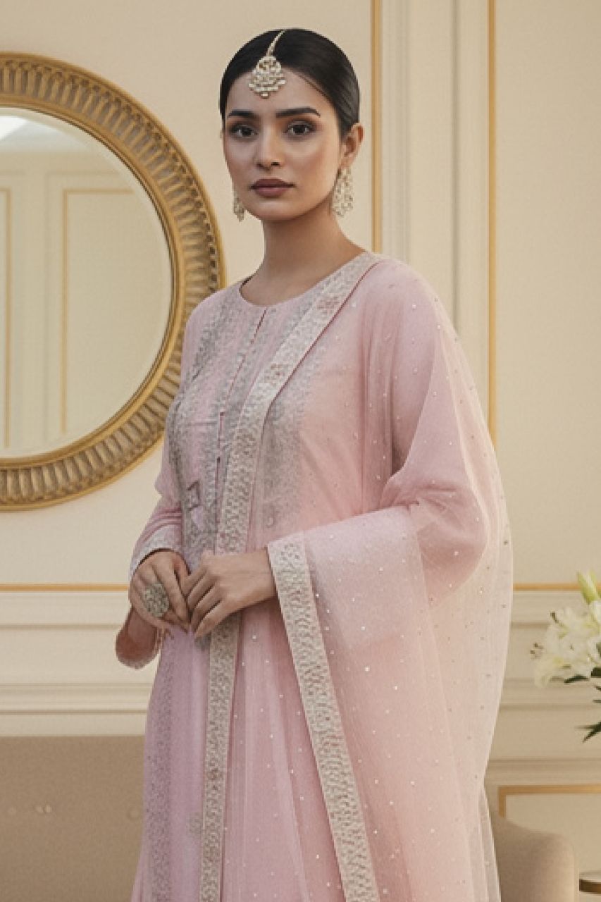 Zaib-o-Zeenat | Dressline | Farsha Sheesha Silk