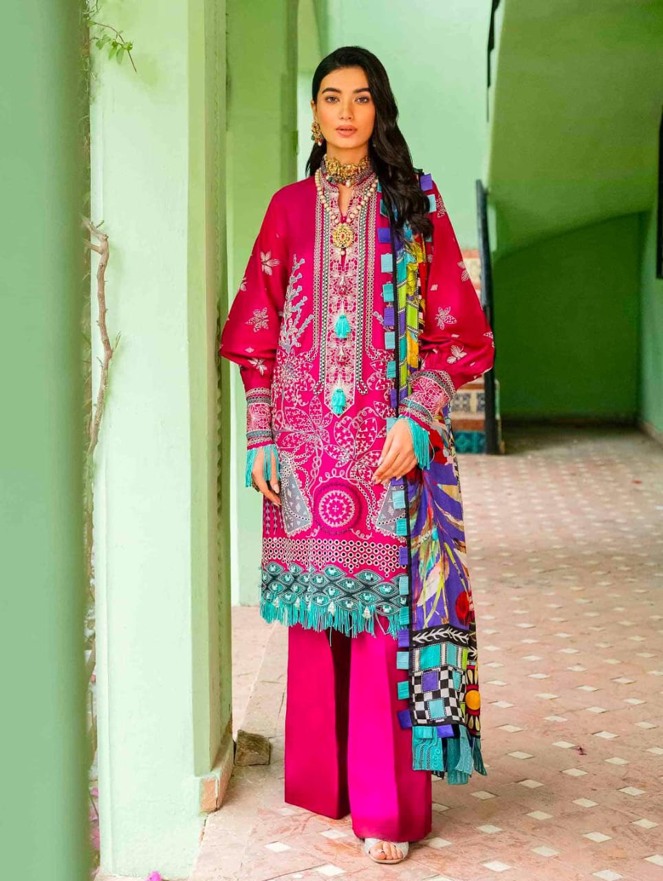 Rabazka Luxury Lawn | 3PC