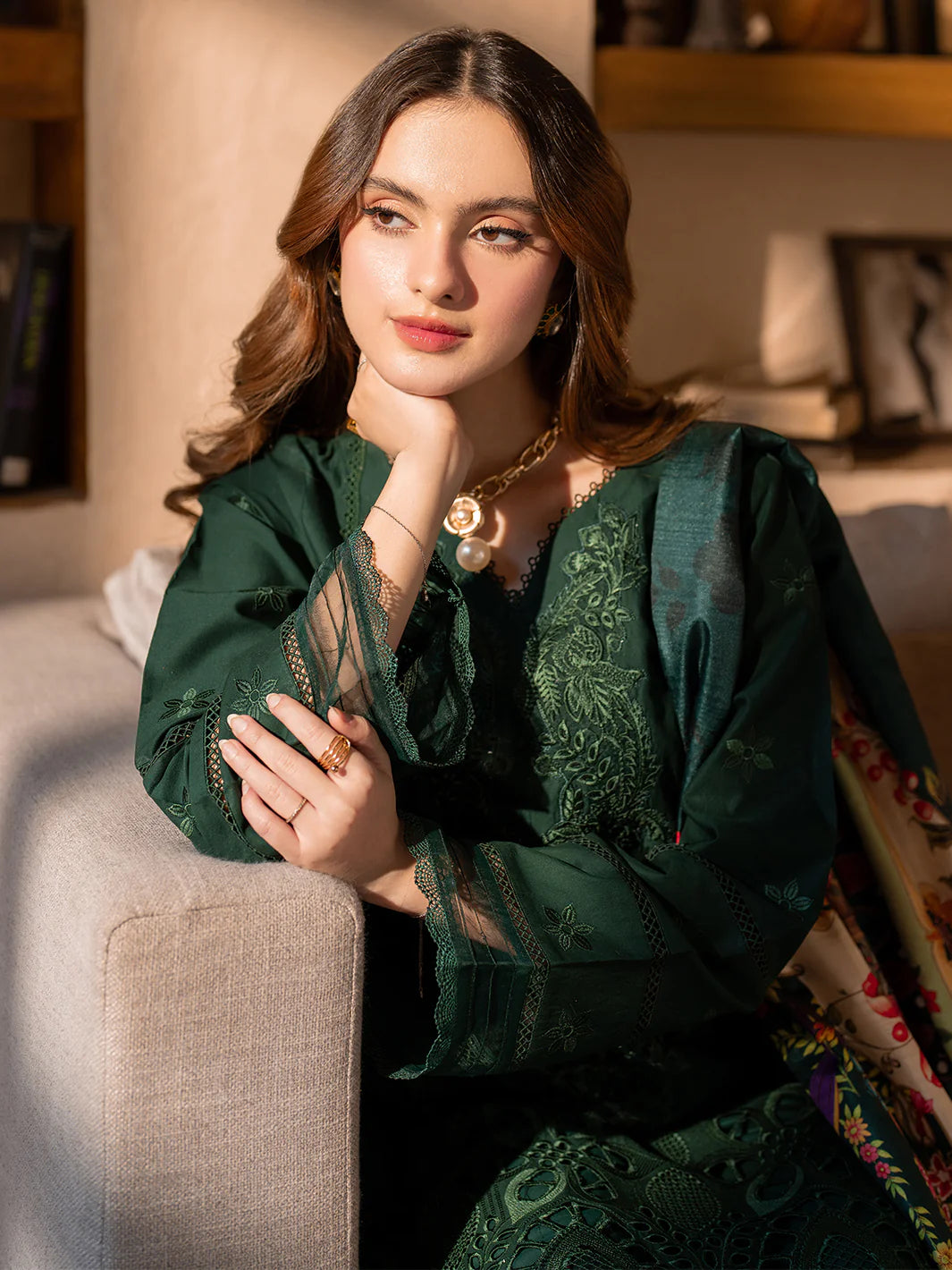 Stella | Mahnur Luxury Lawn | 3PC
