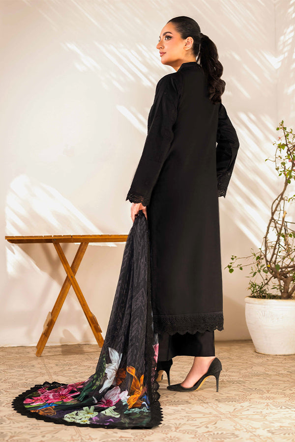 Tehzeeb | ChikanKari Luxury Lawn | 3-PC