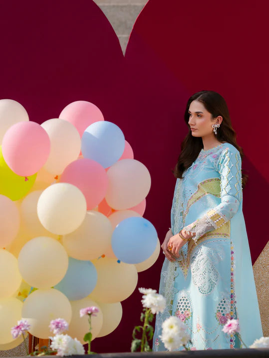 Dil-e-Raqsam | Parishay Luxury Lawn | 3PC