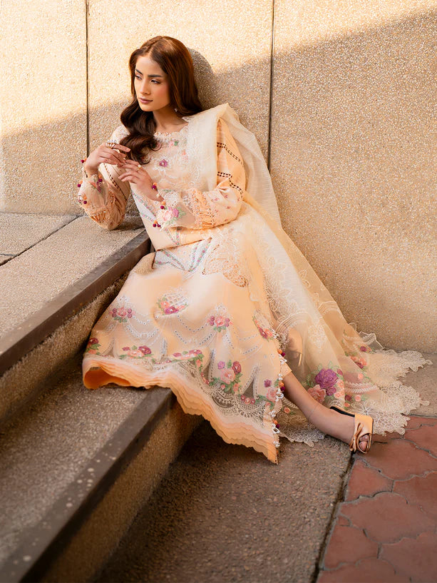 Dil-e-Raqsam | Parishay Luxury Lawn | 3PC