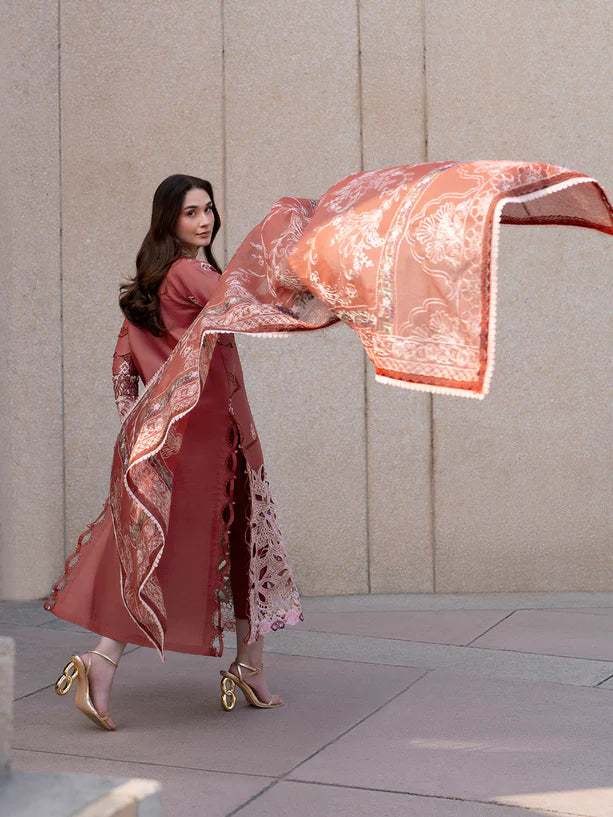 Dil-e-Raqsam | Parishay Luxury Lawn | 3PC