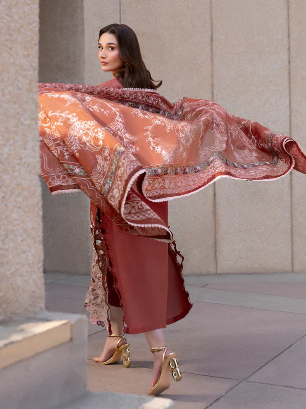 Dil-e-Raqsam | Parishay Luxury Lawn | 3PC