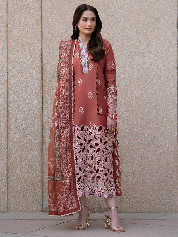 Dil-e-Raqsam | Parishay Luxury Lawn | 3PC