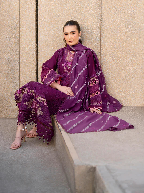 Dil-e-Raqsam | Parishay Luxury Lawn | 3PC